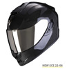 Foto: EXO 1400 EVO II CARBON AIR SOLID Integraalhelm Zwart