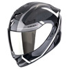 Foto: EXO-1400 EVO II Carbon Air Enko Integraalhelm Zwart-Zilver-Wit