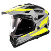 Foto: MX702 Pioneer II Namib Helm Grijs-Fluor