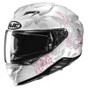 Foto: F71 Eliz Integraalhelm Wit-Roze