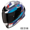 Foto: EXO-491 ABILIS Integraalhelm Zwart-Blauw-Rood