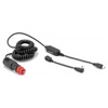 Foto: 12V ADAPTER KABEL MET PLUG NAAR MINI USB (100 CM).