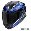 Foto: EXO-GT SP AIR AUGUSTA Integraalhelm Zwart-Antraciet-Blauw