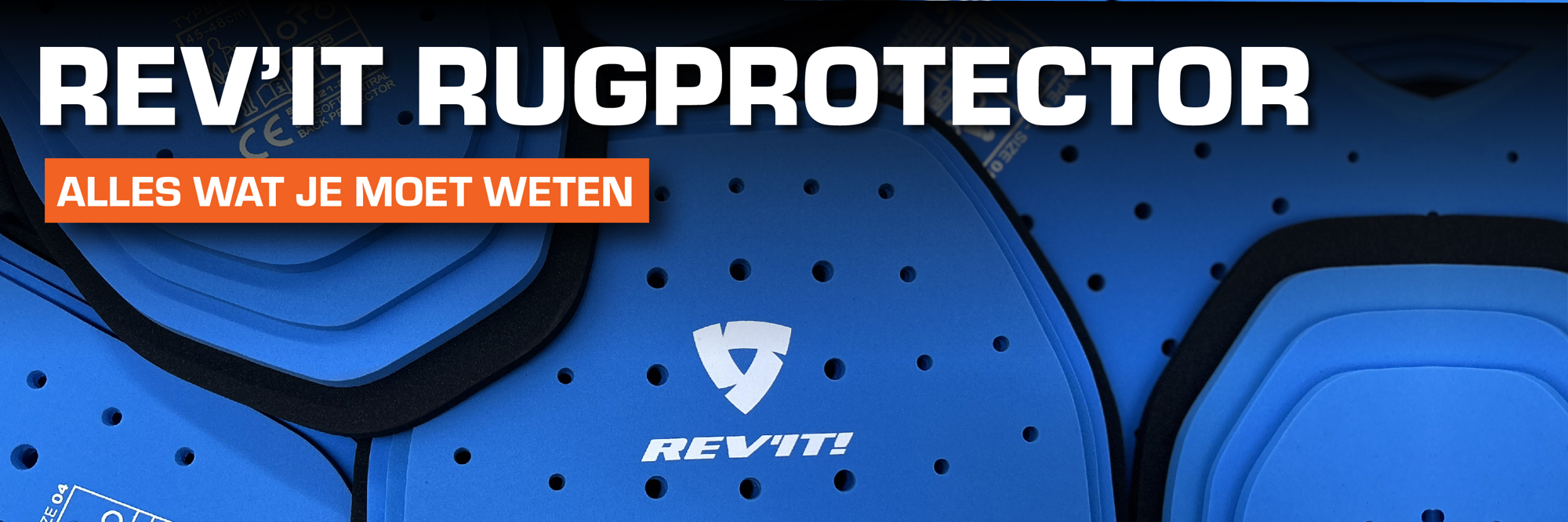 Foto: Rugbescherming Essentieel: REV'IT! Rugprotector