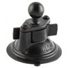 Foto: Twist Lock Zuignap MET BALL MOUNT. zwart. one size