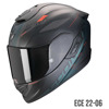 Foto: EXO-1400 EVO II AIR LUMA Integraalhelm Zwart-Groen