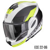 Foto: EXO-TECH EVO TEAM Systeemhelm Wit-Fluor