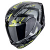 Foto: EXO-391 Clutter Integraalhelm Zwart-Fluor