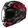 Foto: F71 Carbon Nevio Integraalhelm Zwart-Rood