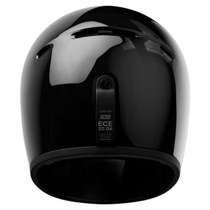 Foto: JD/One Glossy Black Integraalhelm