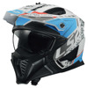 Foto: OF606 Drifter Devor Helm Wit-Blauw