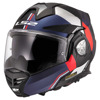 Foto: FF901 Advant X Ultra Systeemhelm Blauw-Rood