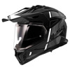 Foto: MX702 Pioneer II Namib Helm Mat Zwart-Wit