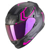 Foto: EXO-491 Spin Integraalhelm Mat Zwart-Roze