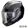 Foto: EXO-TECH EVO PRO SOLID Systeemhelm Zwart