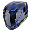 Foto: EXO-391 Aaxo Integraalhelm Zwart-Blauw