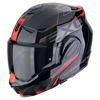 Foto: Exo-Tech Evo Traveller Systeemhelm Zwart-Rood