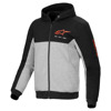 Foto: Chrome V2 Sport Motorhoodie Zwart-Antraciet-Rood