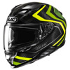 Foto: F71 Carbon Nevio Integraalhelm Zwart-Geel