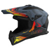 Foto: MX708 FAST II WASH MX helm Mat Grijs