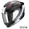 Foto: EXO-1400 EVO II AIR LUMA Integraalhelm Zwart-Wit