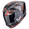 Foto: EXO-391 Clutter Integraalhelm Zwart-Rood