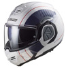 Foto: FF906 Advant Cooper Systeemhelm Wit-Blauw