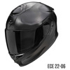 Foto: EXO-GT SP AIR SOLID Integraalhelm Zilver-Zwart