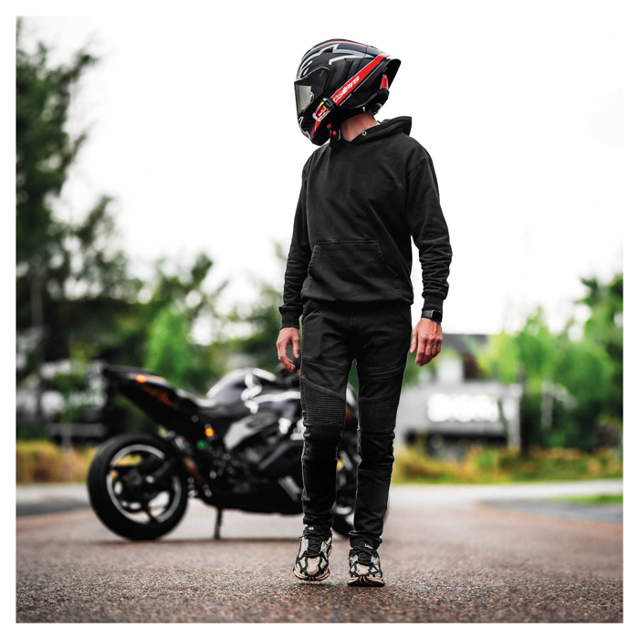 Foto: Rebel Mono Motorjeans Black