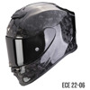 Foto: EXO R1 EVO Carbon Air Onyx Integraalhelm Zwart