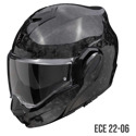 Foto: EXO-TECH EVO CARBON ONYX Systeemhelm - thumbnail