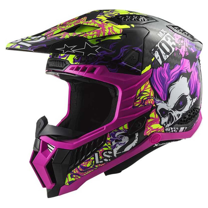 Foto: MX703 X-FORCE C FIRESKULL MX helm