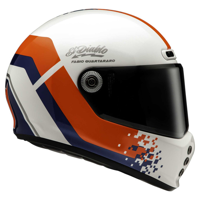 Foto: V10 FQ20 retro Integraalhelm